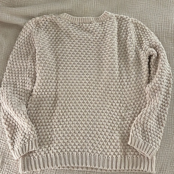 MAK Sweater, Cream, Size Large - Picture 2 of 5